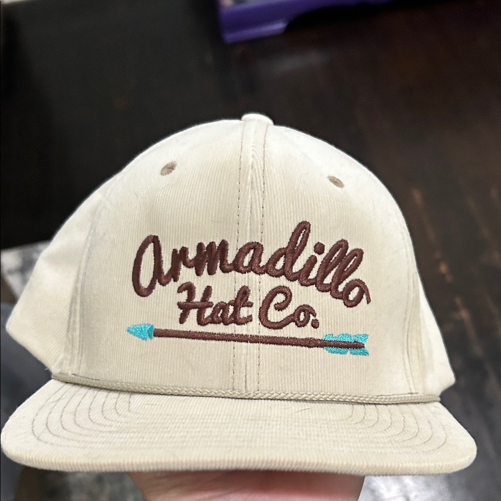 Armadillo Hat Co. Beige Cap